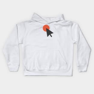 Mouse Arrow Pointer Selection Kids Hoodie